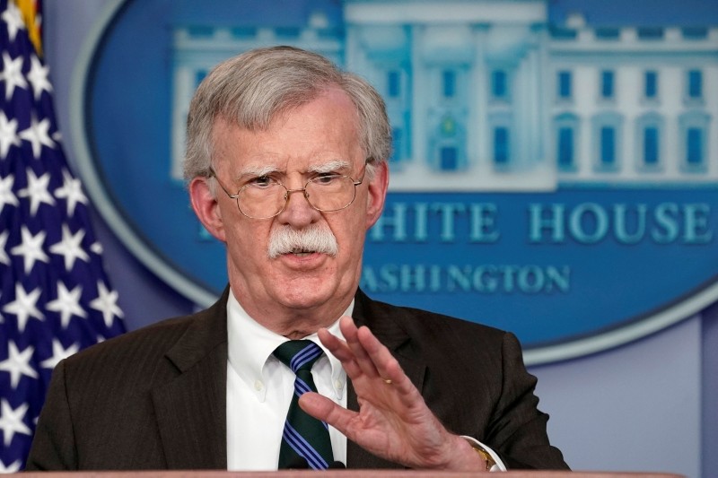 U.S. President Donald Trump's National Security Adviser John Bolton speaks during a press briefing at the White House in Washington, U.S., Nov. 27, 2018. (Reuters Photo)