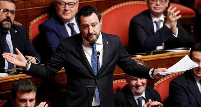 Far-right Salvini to face trial for mistreating migrants