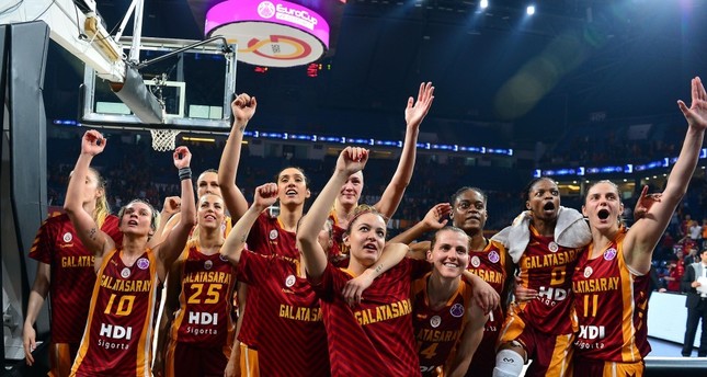 Galatasaray women one step away from EuroCup basketball title - Daily Sabah