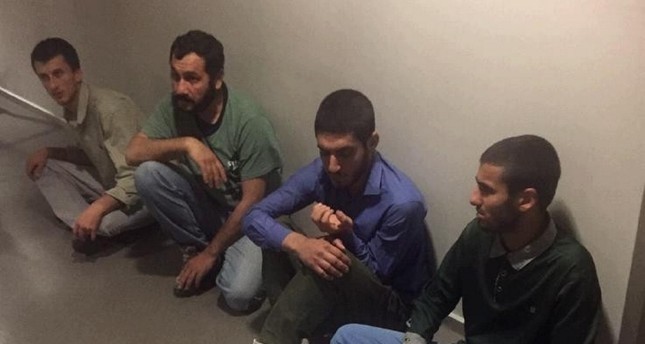 الإرهابيون الأربعة المقبوض عليهم في سنجار IHA