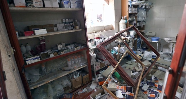 استهداف المراكز الطبية من قبل النظام السوري وداعميه AF