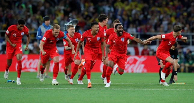 Image result for england celebrate penalties