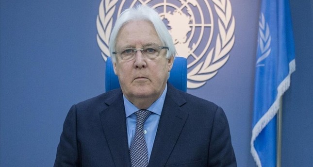 وكيل الأمين العام للأمم المتحدة للشؤون الإنسانية مارتن غريفيث صورة: الأناضول