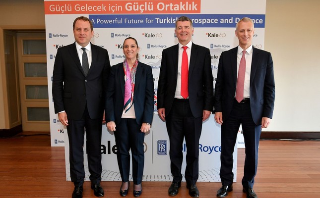 Turkey S Kale Rolls Royce To Launch Joint Venture To