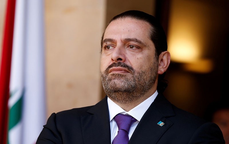 Lebanon's Prime Minister Saad al-Hariri is seen at the governmental palace in Beirut, Lebanon October 24, 2017. (Reuters Photo)
