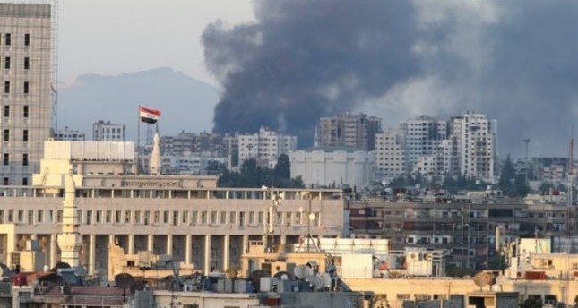 السفارة الروسية في دمشق تتعرض لقصف بقذائف الهاون