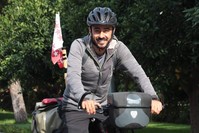 The young man wants to reach to Tokyo in time for the Paralympic Olympics in 2020. (AA Photo)