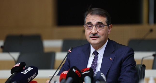 وزير الطاقة والموارد الطبيعية التركي فاتح دونماز DHA