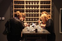 Along with various dominant scents such as coffee, mint and cologne, more than 50 scents, including saffron, frankincense and amber, are on display.