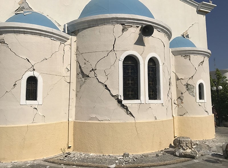 Magnitude 6.3 quake causes damage in Greek island of Kos