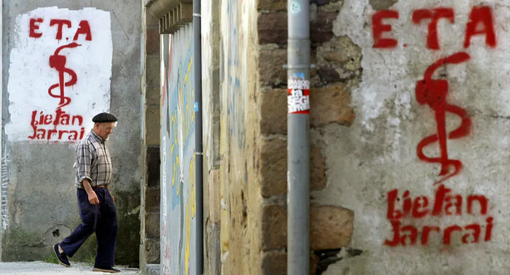 Basque Eta Logos ETA hands over weapons, brings end to decades-long violence | Daily Sabah