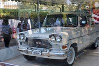 The only one of the original four Devrim cars that have reached today on display at a museum in the central province of Eski?ehir, Oct. 28, 2019. (AA Photo)