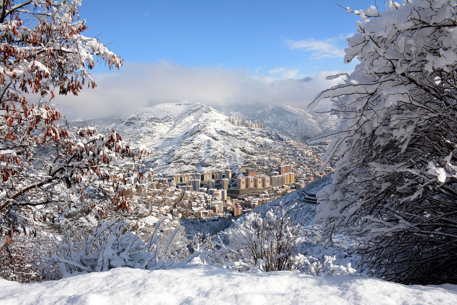 Зима в Турции: самые красивые снежные пейзажи