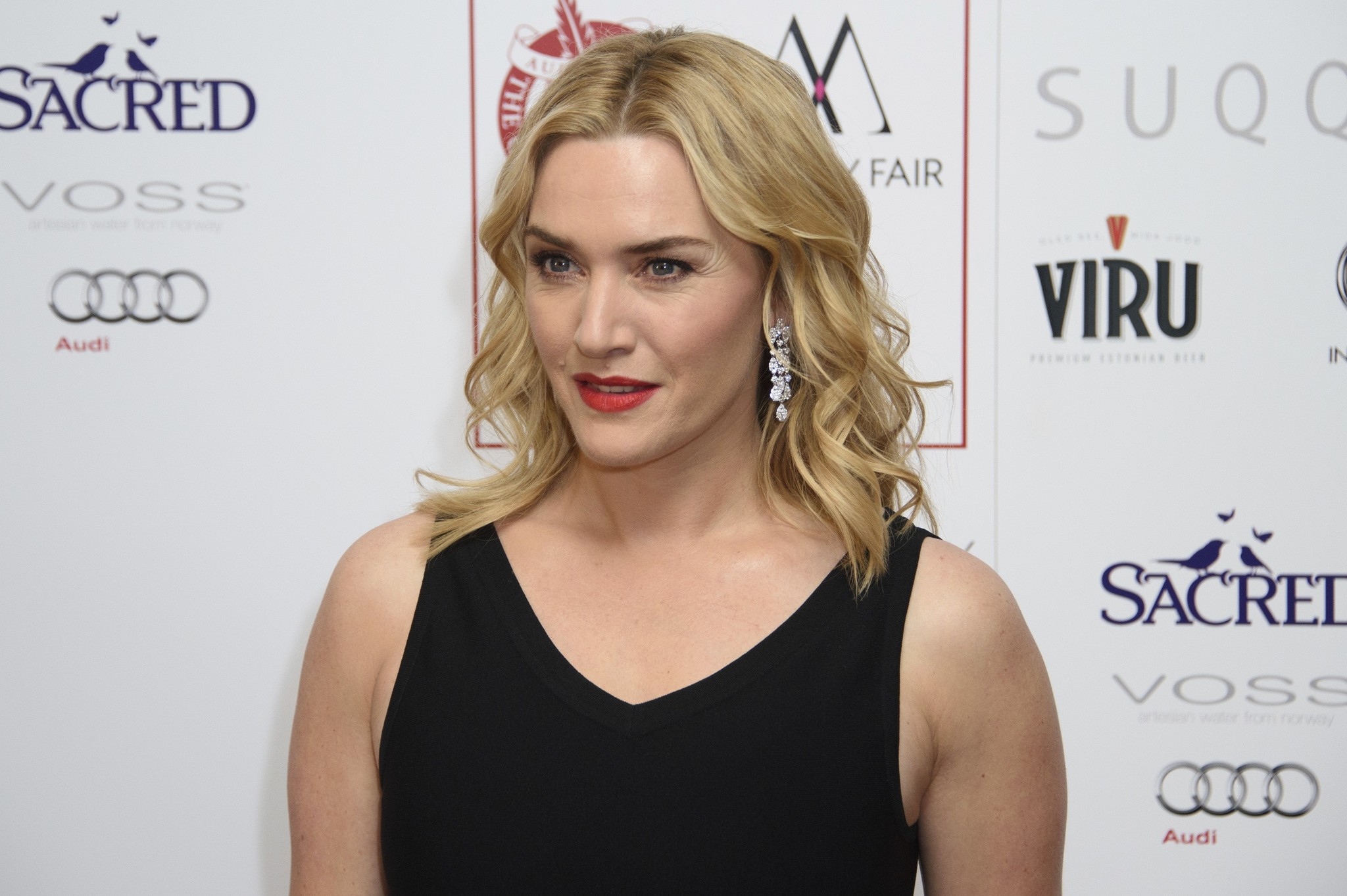 In this Jan. 17, 2016 file photo, Kate Winslet poses for photographers at the Critics Circle Awards at a central London venue. (AP Photo)