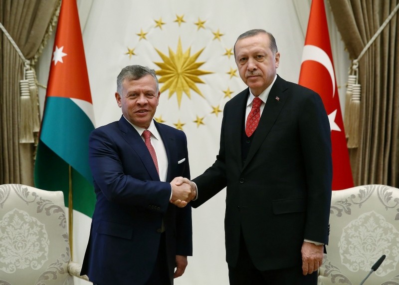 Erdoğan, Jordan's King Abdullah discuss regional developments ...