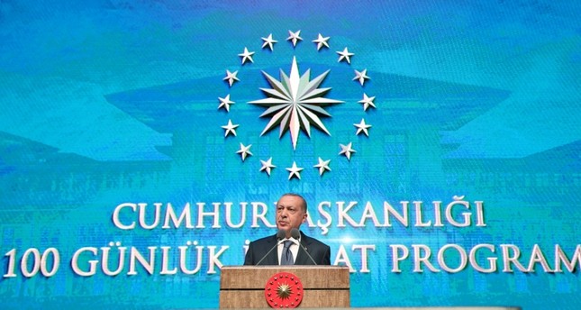 أردوغان يعلن عن مئات المشاريع للإنجاز خلال أول مئة يوم من عمل حكومته