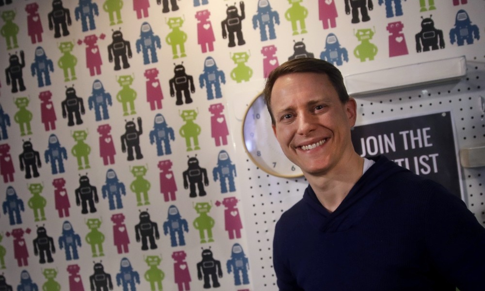 Chris Richardson, CEO of Talent Response, a website that helps small businesses find freelancers, Boston, Jan. 15, 2019.