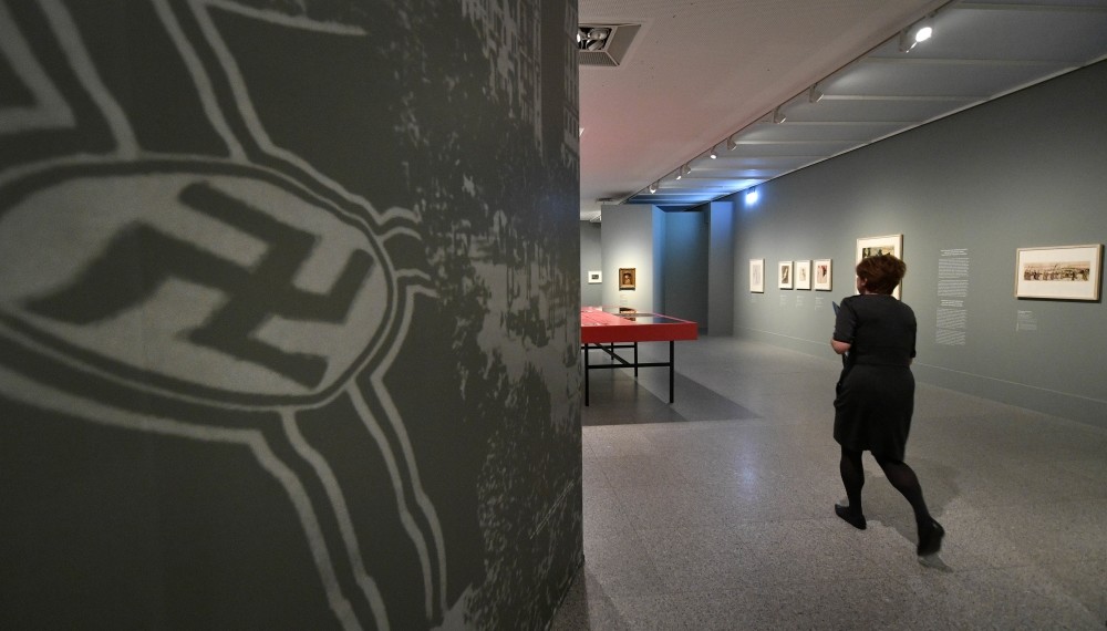 Bundeskunsthalle Museum in Germany presents some 250 artworks from the 1,500-piece collection, including pieces likely looted from Jewish owners under Nazi rule.