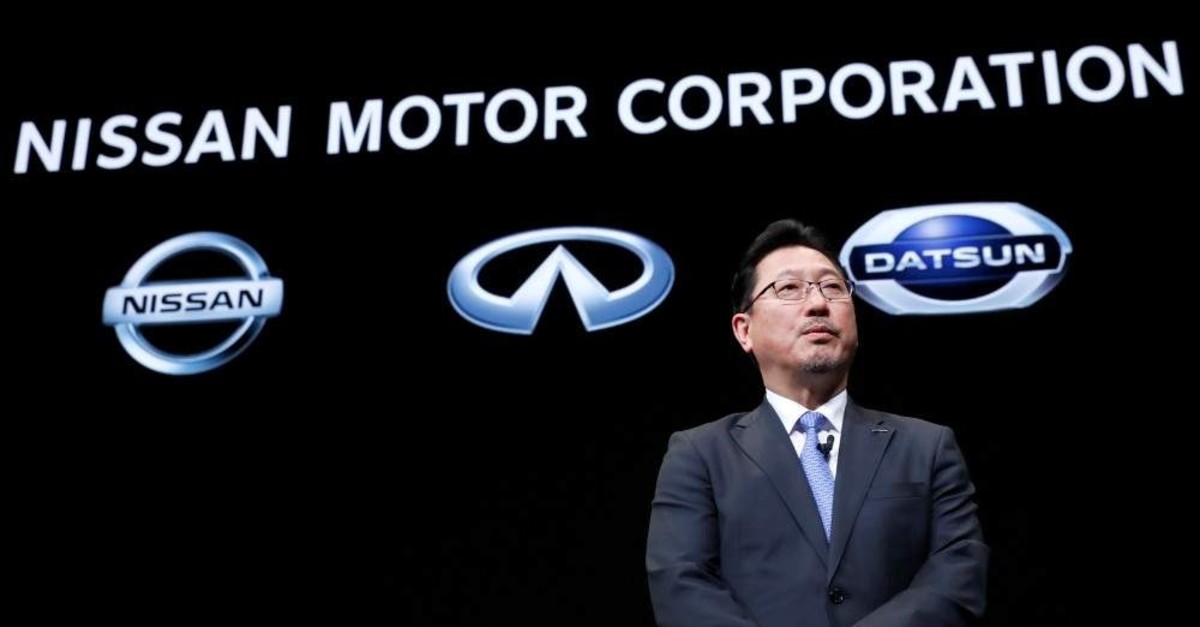 Nissan Motor's executive officer vice-COO Jun Seki attends a news conference at Nissan Motor's headquarters in Yokohama, Japan, Dec. 2, 2019. (Reuters Photo)