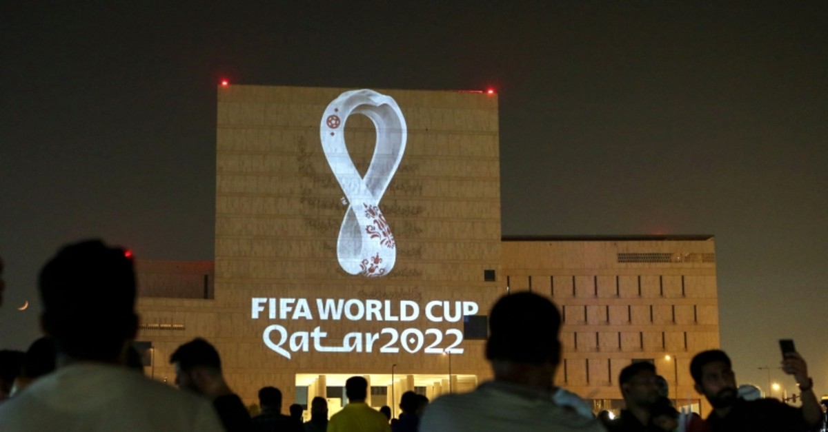 Qatar Unveils 2022 World Cup Logo Daily Sabah