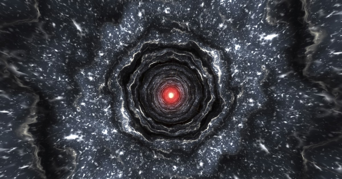 Still from Darren Aronofsky's virtual reality production ,Sphere,.