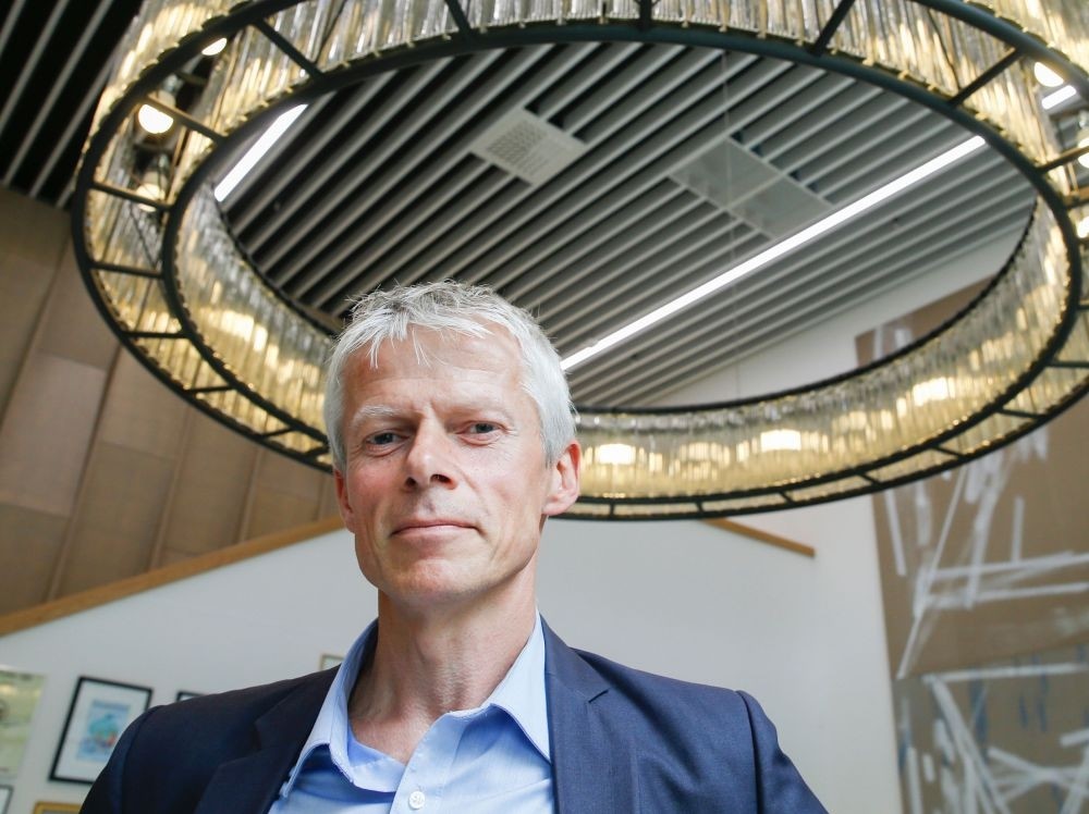 The head of the Norwegian Tax Administration, Hans Christian Holte, at the Norwegian Tax Administration.
