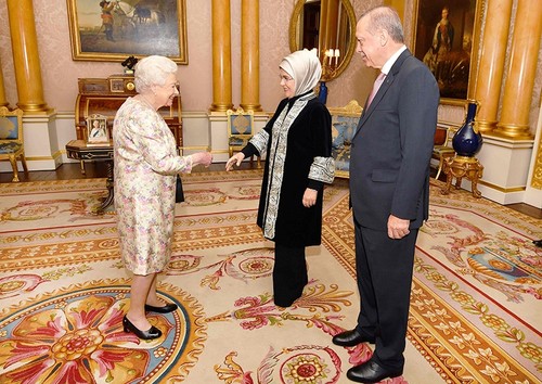 Recep Tayyip Erdogan Queen Elizabeth Ii Recep Tayyip Erdogan