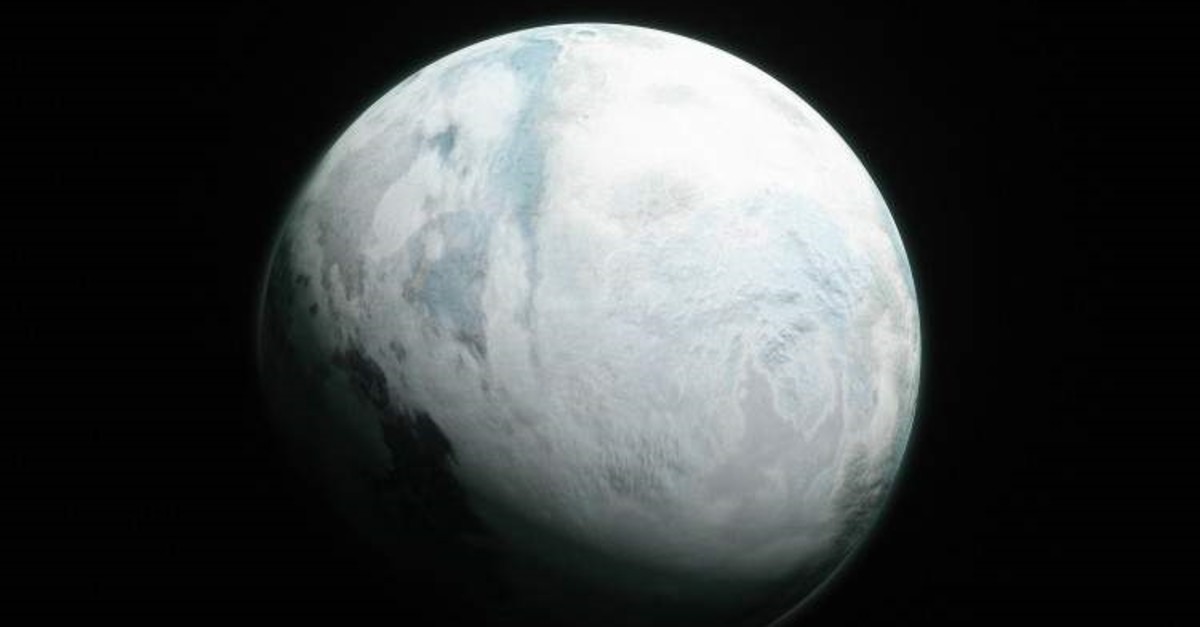 ,Kepler 186f, by Kerem Ozan Bayraktar, 2018, Computer Generated Image. 