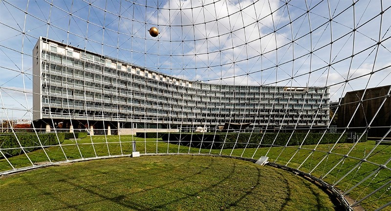 A general view shows the headquarters of the United Nations Educational, Scientific and Cultural Organization (UNESCO) in Paris, France, October 4, 2017. Picture taken October 4, 2017.  (Reuters Photo)