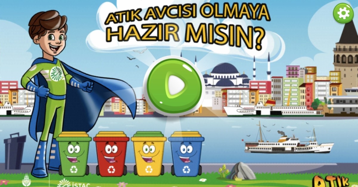 Garbage Hunter leads children on a number of missions to teach them to recycle.