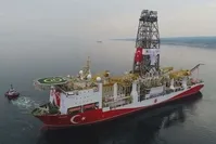 Turkey's second drilling vessel Yavuz is conducting exploration activities in the Eastern Mediterranean.