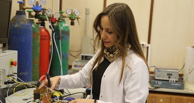 Turkish chemical engineer Ayşe Bayrakçeken Yurtcan (AA Photo)