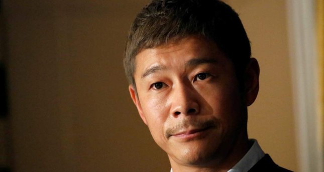 Japanese billionaire Yusaku Maezawa, founder and chief executive of online fashion retailer Zozo, attends a news conference at the Foreign Correspondents' Club of Japan, Tokyo, Oct. 9, 2018. (Reuters Photo)