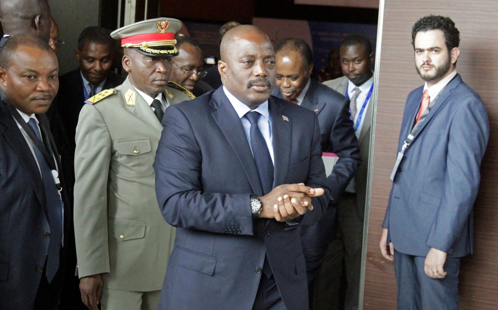 Joseph Kabila has been president since 2001.t(REUTERS Photo)