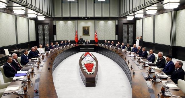 أردوغان يترأس اجتماع مجلس الأمن القومي بالعاصمة أنقرة 26/05/2016 وكالة الأنباء الفرنسية