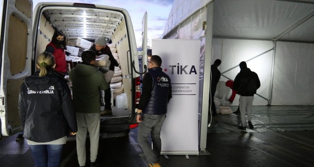 تركيا ترسل مساعدات عاجلة لمتضرري زلزال كرواتيا