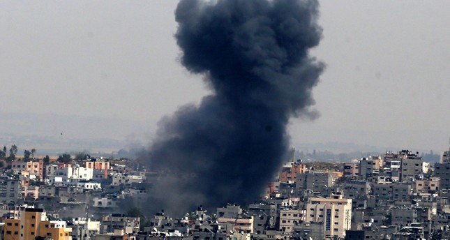 قصف إسرائيلي يدمر مقر قيادة الأمن الداخلي في غزة