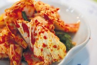 Kimchi is a side dish served with the main course in South Korea.