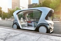 An autonomous electric car by Bosch was one of the highlights of CEA 2019.