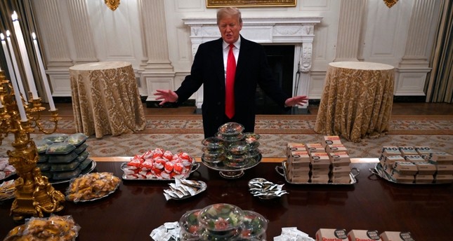 Image result for donald trump fast food