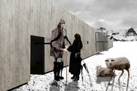 u0130nci Eviner, u201cWe, Elsewhere,u201d sketch.