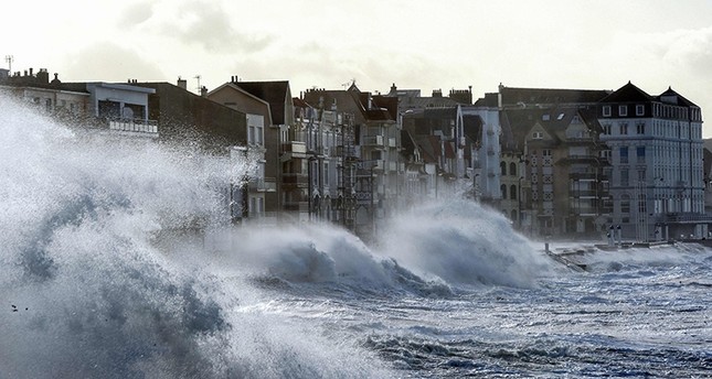 Image result for One dead, 15 injured in France as storms batter Western Europe