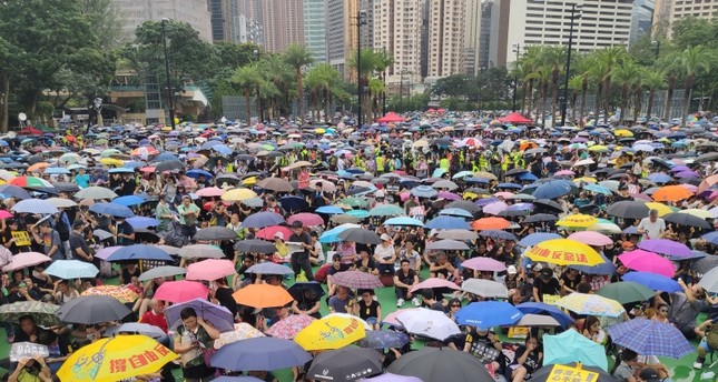 الاحتجاجات في هونغ كونغ الأناضول