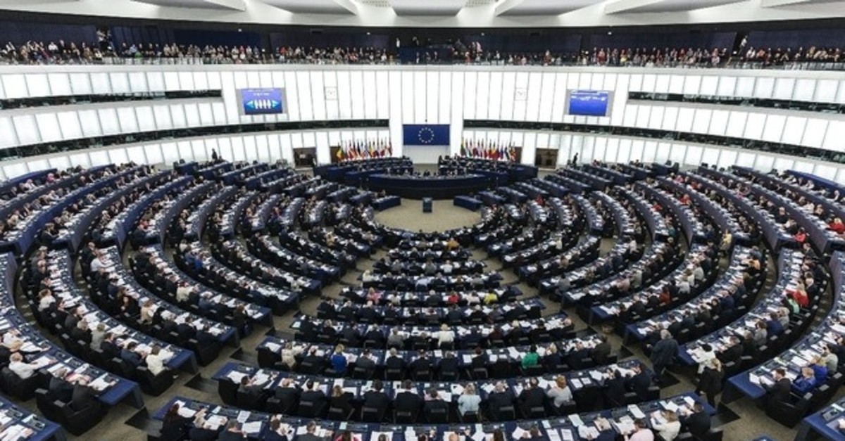 Members of the European Parliament during a plenary session in Strasbourg, May 24, 2019.