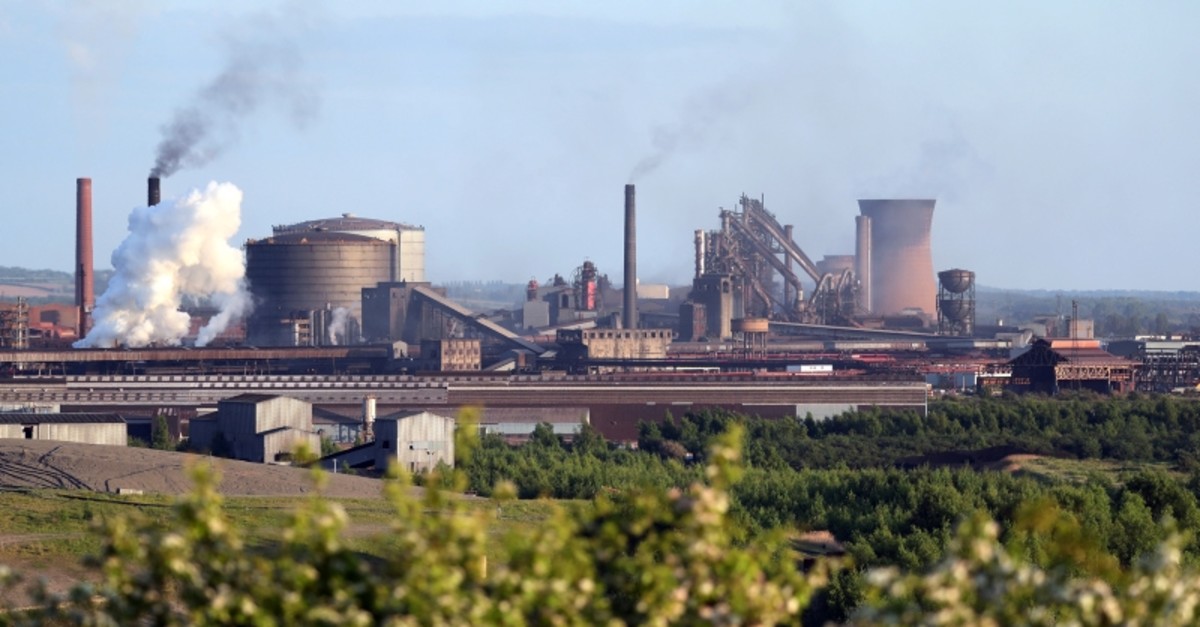 The British Steel works in Scunthorpe, northern England, May 21, 2019. (Reuters File Photo)