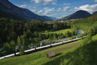The Venice Simplon-Orient-Express provides an enjoyable journey accompanied by fantastic scenery for passengers.
