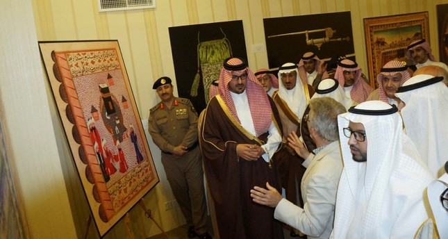 Gegenstände aus Topkapı-Palast auf Exposition in Saudi-Arabien ausgestellt