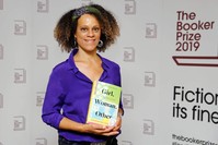 British author Bernardine Evaristo was a joint winner of this year's Booker Prize for her novel ,Girl, Woman, Other., (AFP Photo)