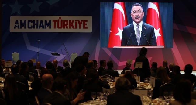 شارك نائب الرئيس التركي فؤاد أوقطاي عبر رسالة مصورة في حفل توزيع جوائز I AmChamPion 2022 الذي نظمته جمعية الشركات الأمريكية AmCham Türkiye في إسطنبول الأناضول