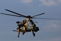 The T129 Tactical Reconnaissance and Attack Helicopter (ATAK) is one of the air platforms on duty in Turkish army's Operation Claw continuing in northern Iraq.